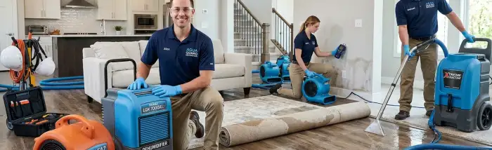 Water damage restoration team serving Everett, WA for fast home and business recovery